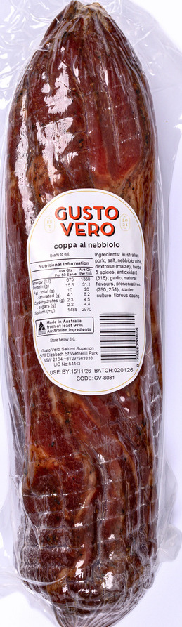 coppa al nebbiolo pack