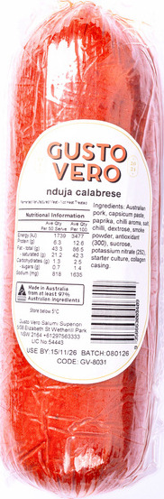 'nduja calabrese pack