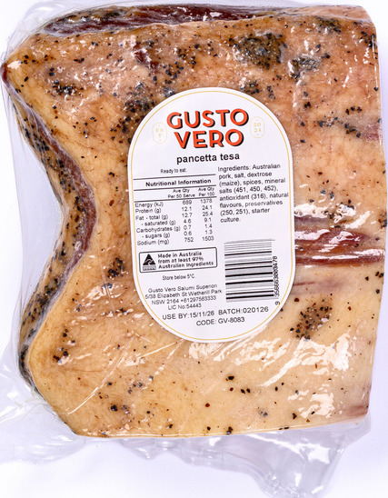 pancetta tesa pack